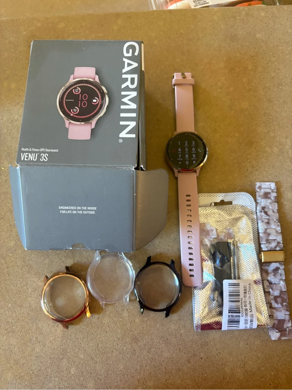 Garmin Venu 3S Pink GPS Smartwatch